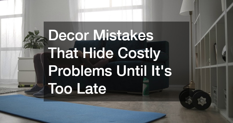 Decor Mistakes That Hide Costly Problems Until It's Too Late